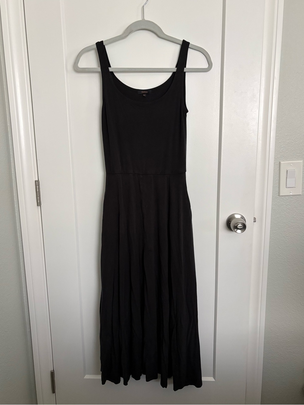 Quince Flowknit Breeze Fit & Flare Dress